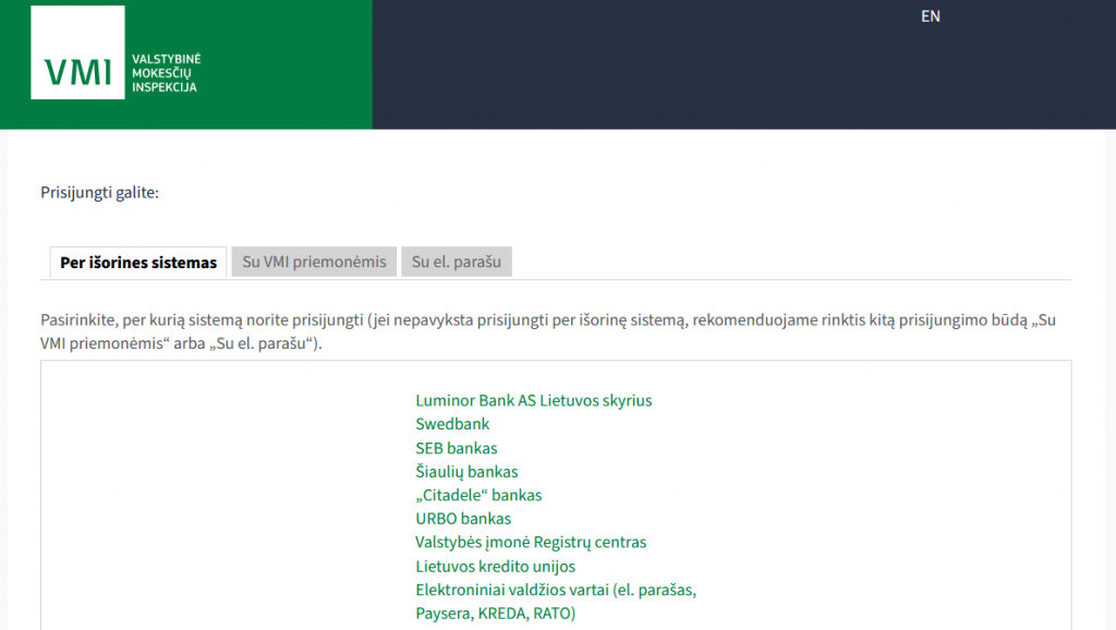 Paramos žingsnis 2