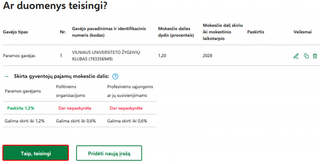 Paramos žingsnis 8